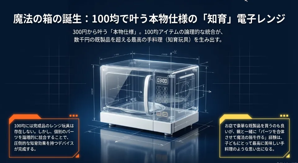100均に電子レンジおもちゃはない？