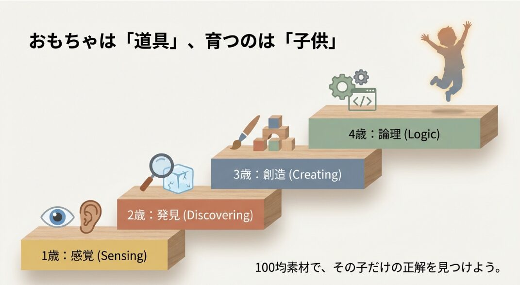手作りおもちゃを通じて成長する子供の姿