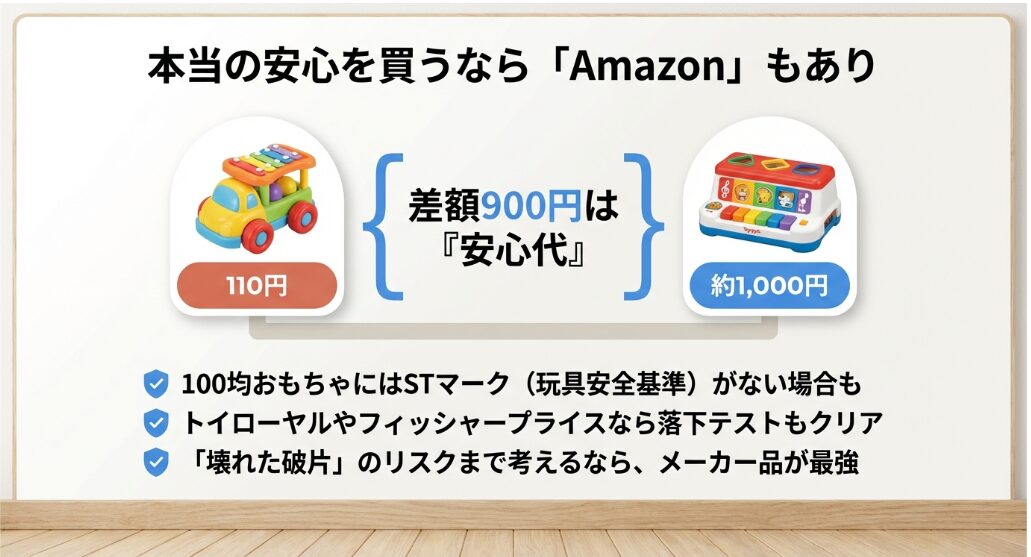 Amazonなら安全基準も万全