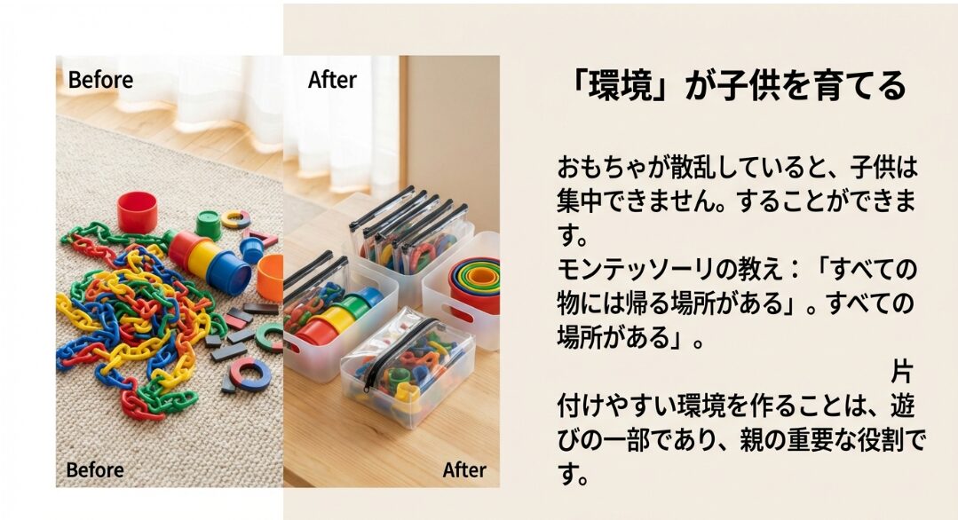 100均のネットを使ったお風呂おもちゃ整理