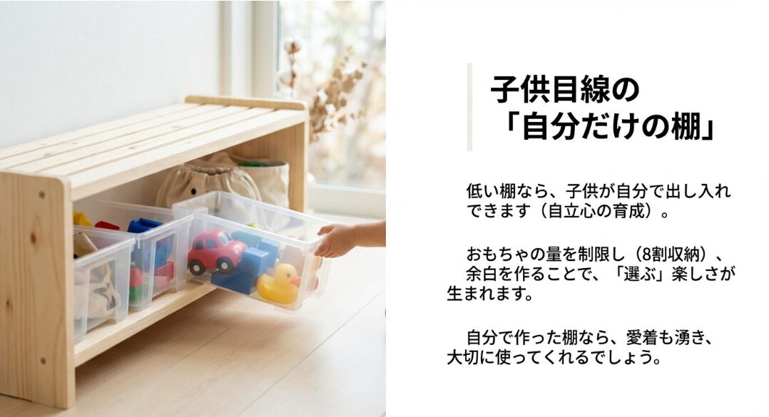 子供が触る場所を丁寧にやすり掛けする様子