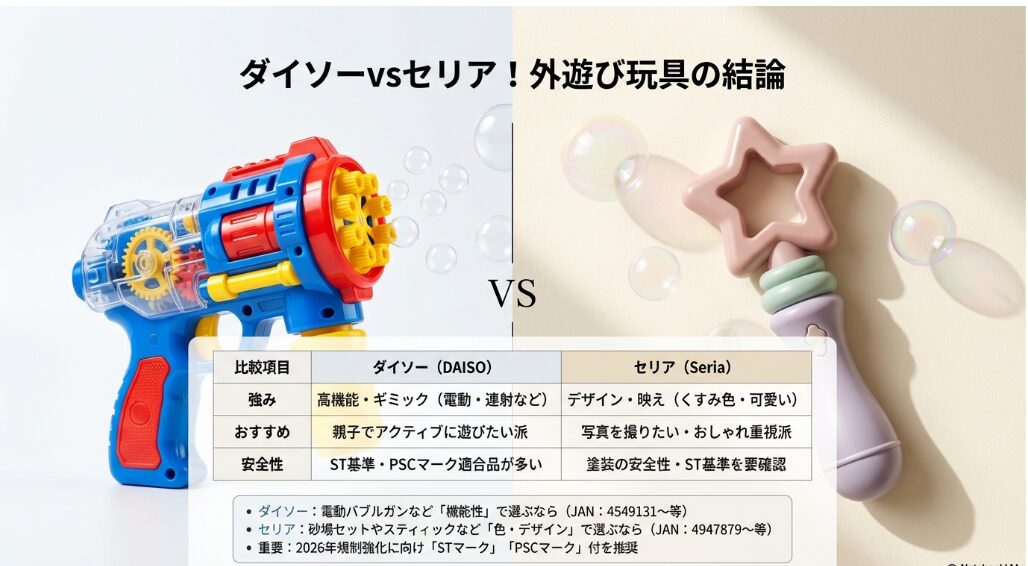 ダイソーとセリアで痛感した「季節限定」