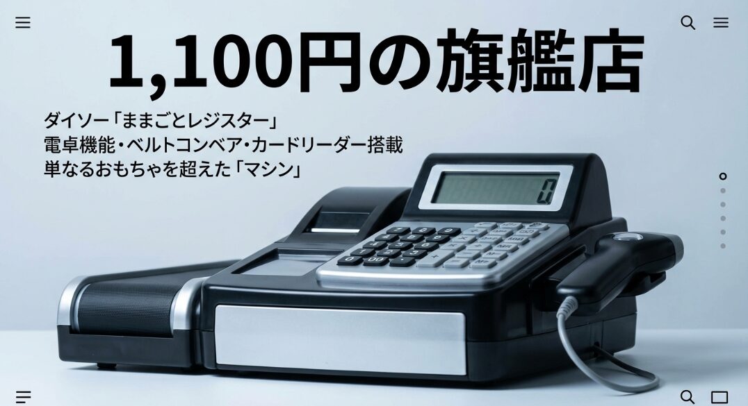 電卓機能付きダイソーレジスター