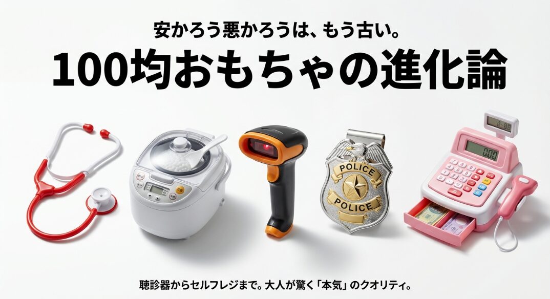 100均のバーコードリーダーでレジ打ち体験