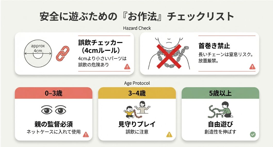 ママがチェックして！バリの痛みや誤飲リスクの防ぎ方