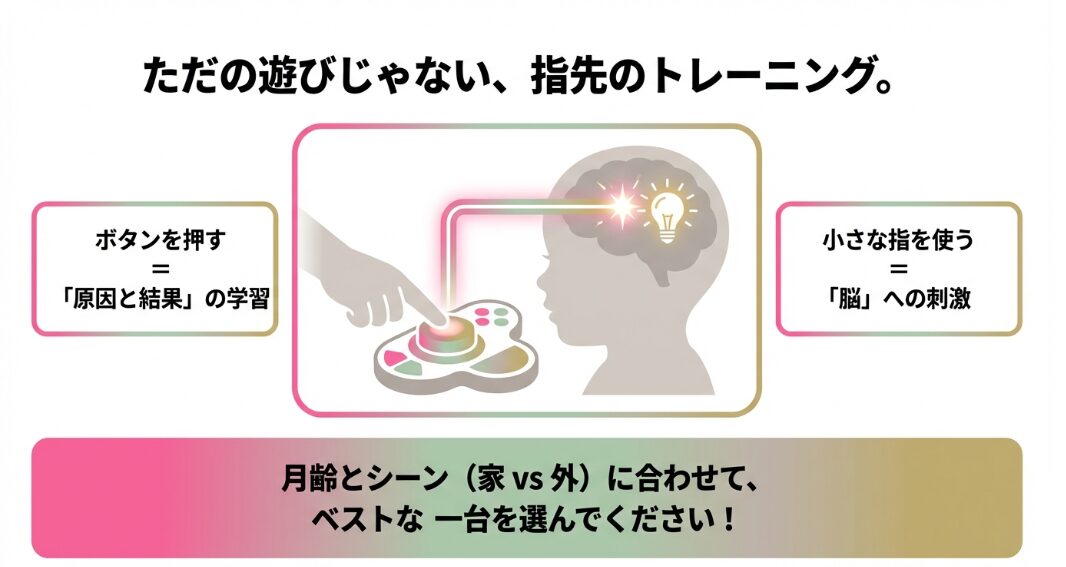 指先遊びとしてのピークは生後10ヶ月頃から始まっています。