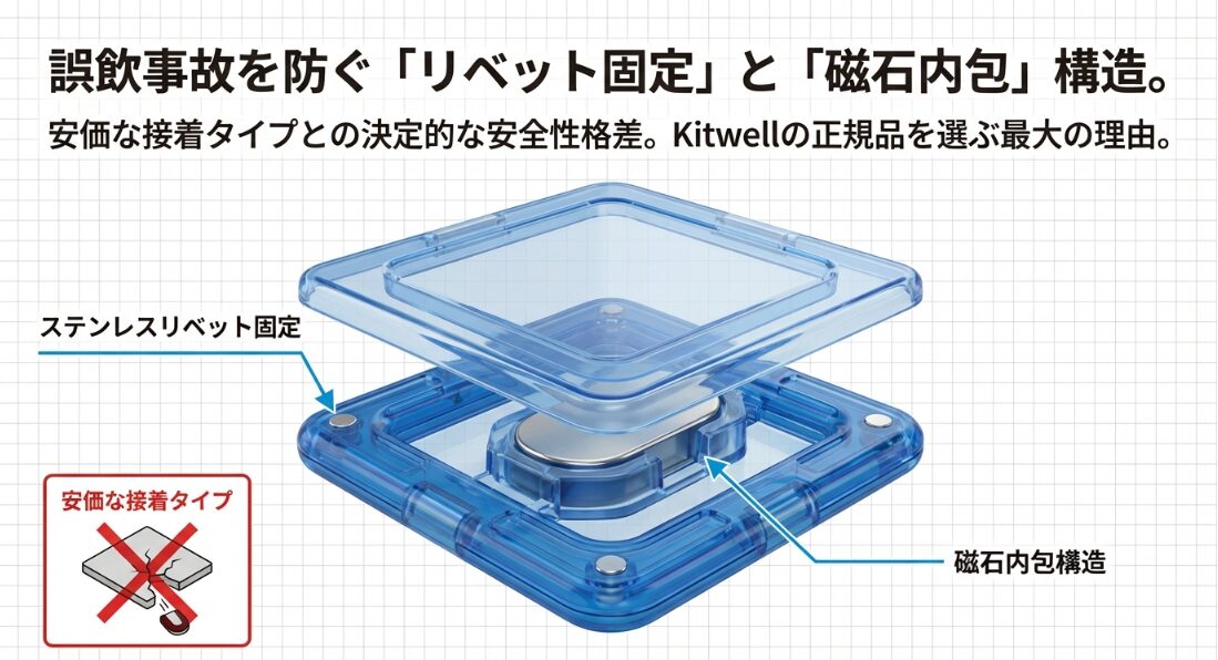 磁石の誤飲リスクに対する注意喚起