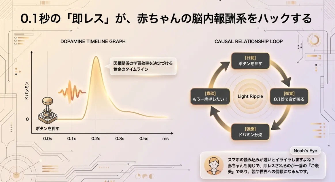 0.1秒の魔法！「ボタンを押すと音が鳴る」が脳のやる気スイッチを入れる理由