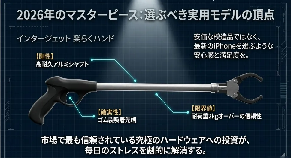 100均から卒業！2026年版おすすめ実用リーチャー3選