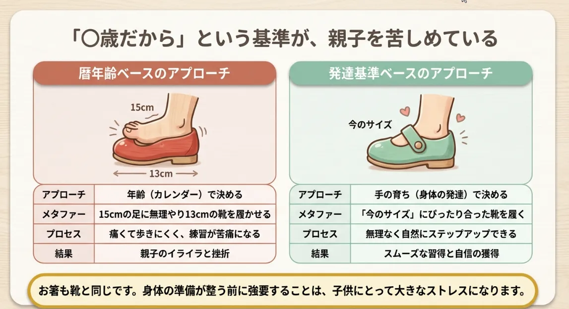 2026年最新！お箸練習は「年齢」ではなく「手の骨」で決まる