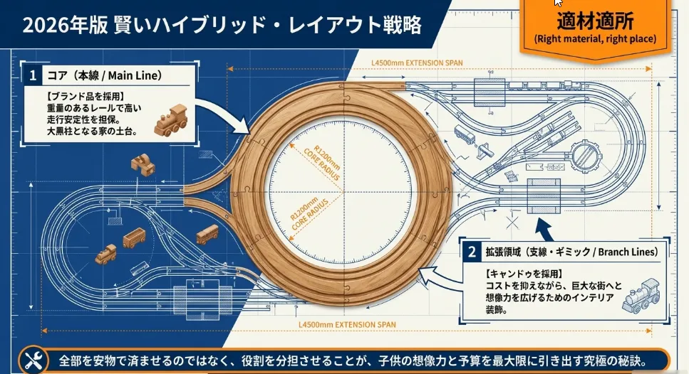 2026年版まとめ：100均レールで賢く遊びを拡張する正解