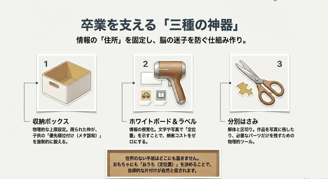 2026年版・子供の自律的な整理を支える厳選三種の神器