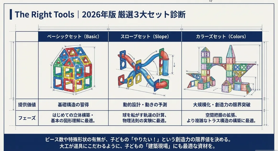 2026年版｜高度な造形をブーストするマグビルドおすすめ3選