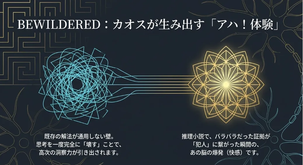 Bewilderedで脳が進化！カオスの中から洞察を掴む力