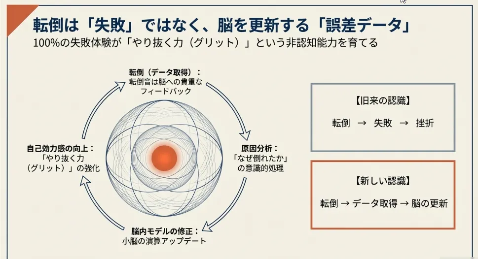 「失敗をデータ」に変えるグリットが一輪車で育つと言われる根拠