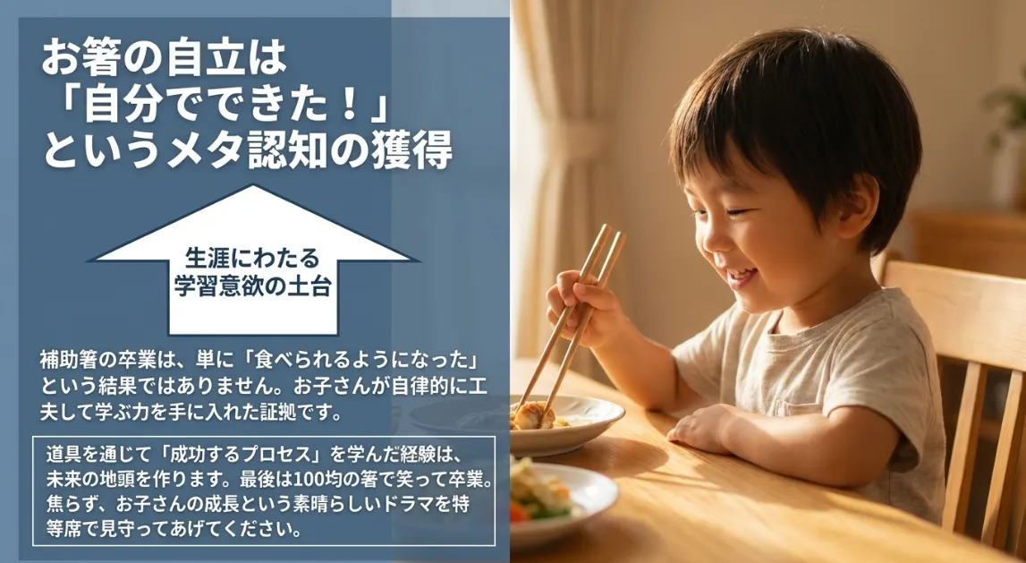 お箸の自立は「心の成長」！焦らず楽しむ食卓の作り方