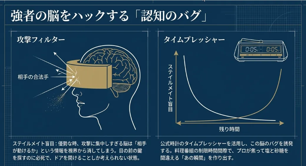 なぜ強者ほど「ステイルメイト盲目」の罠に落ちるのか