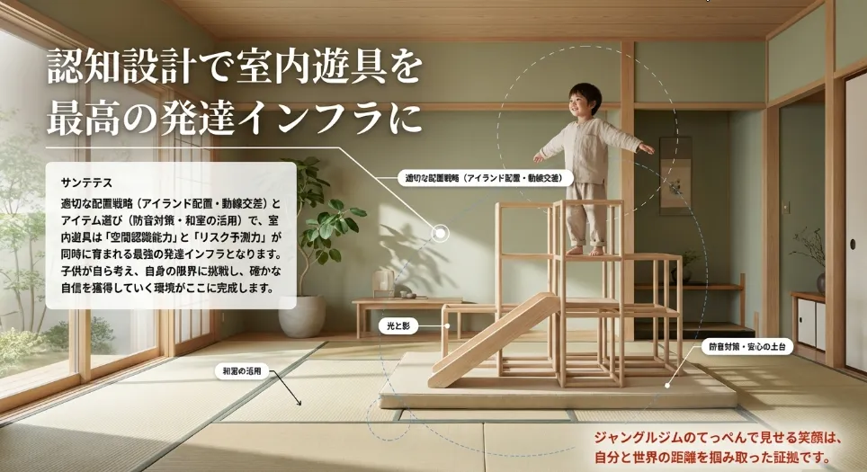 まとめ：室内ジャングルジムで「一生モノの地頭」を育もう