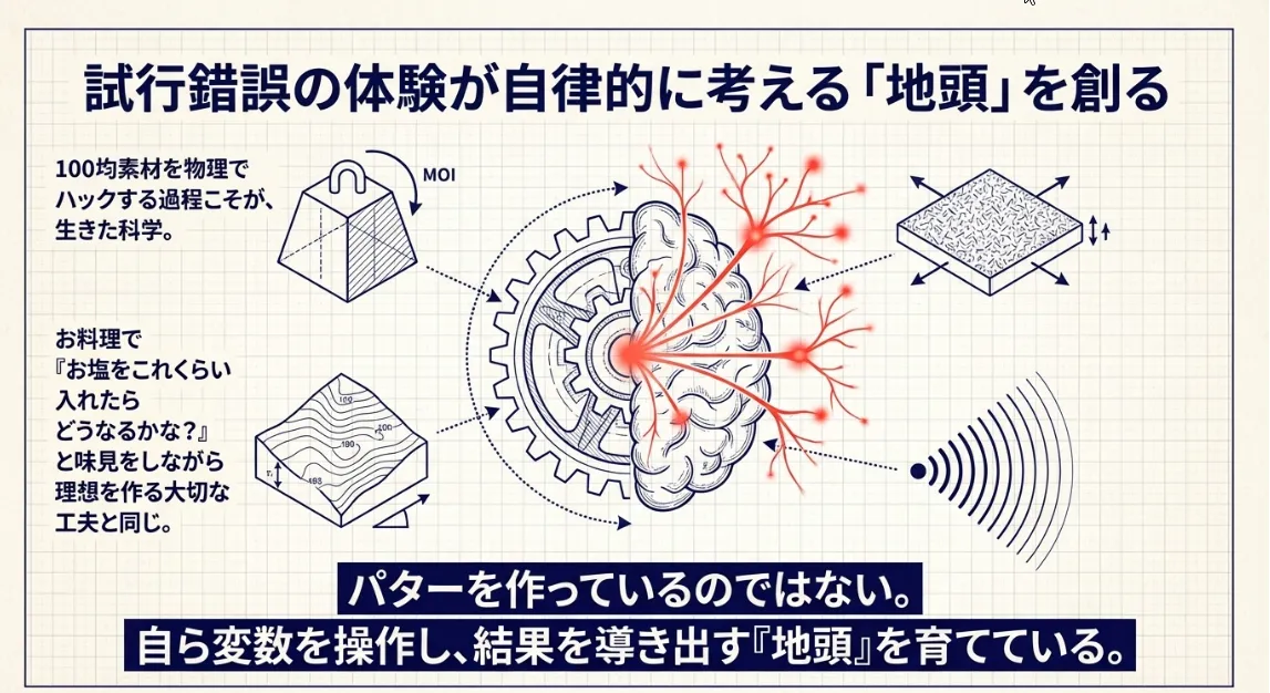 まとめ：物理を遊ぶ0円DIYが「自ら考える力」を育てる