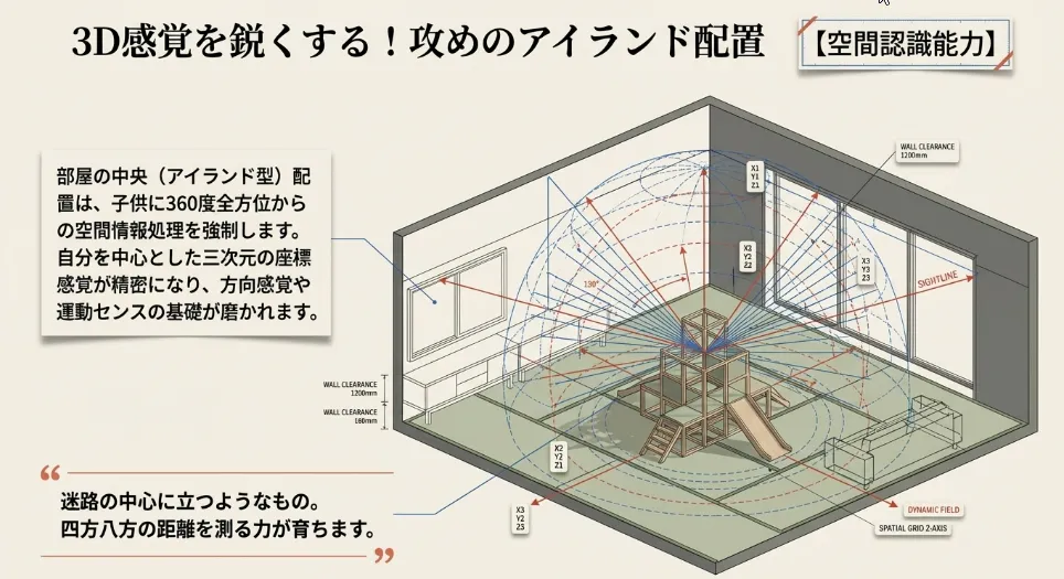アイランド型で置く