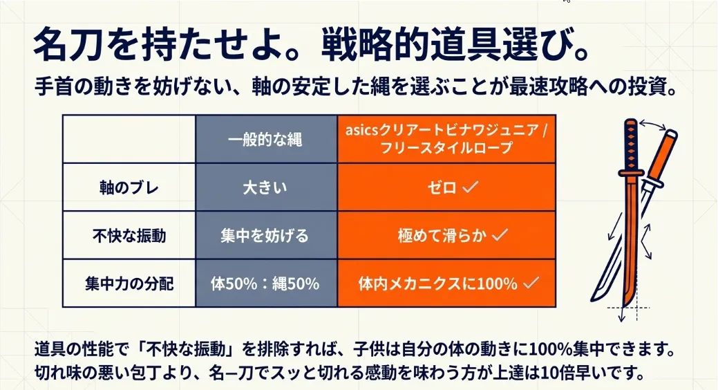 アクセル出力を最大化！2026年版・おすすめ縄跳びマトリックス