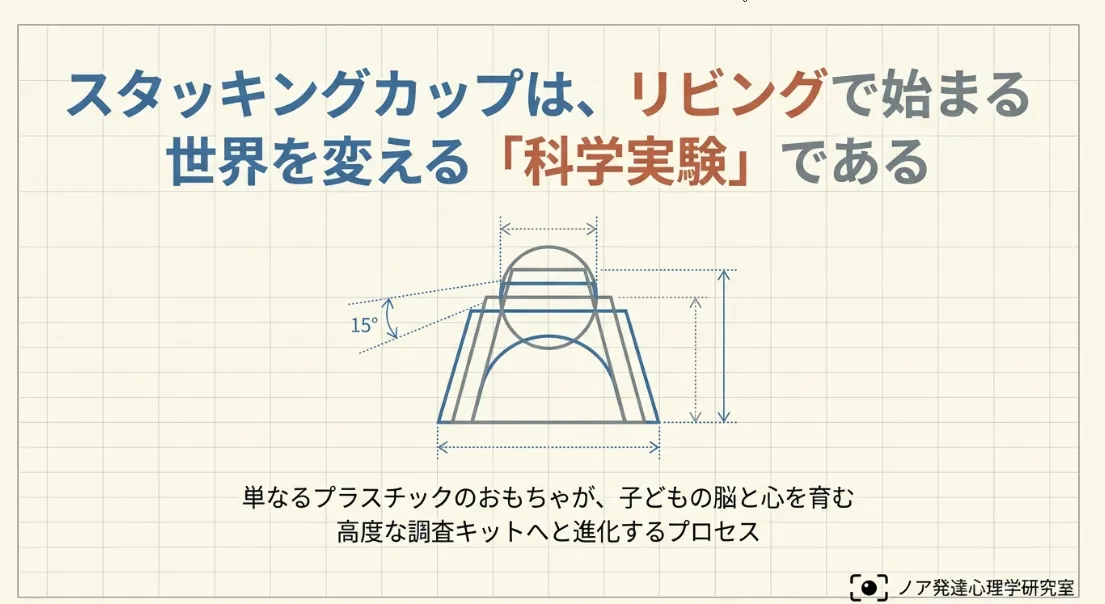 スタッキングカップの遊び方