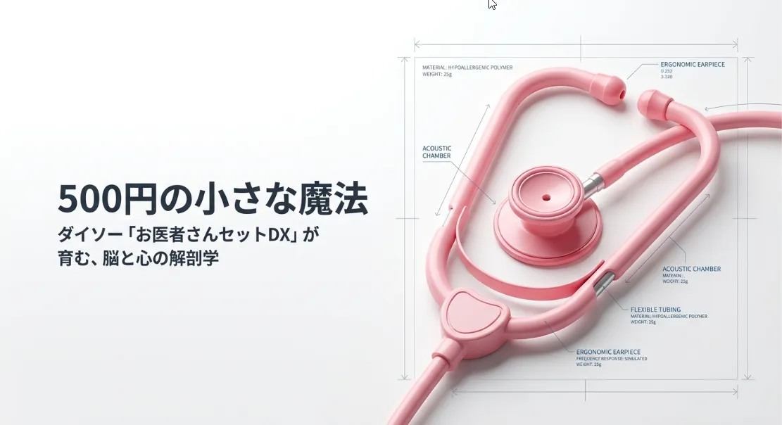 ダイソーお医者さんセットピンクの使い方！