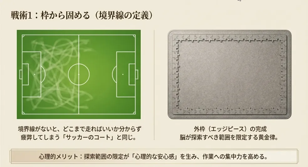 パズルは外枠から！挫折をゼロにする4段階の攻略ステップ