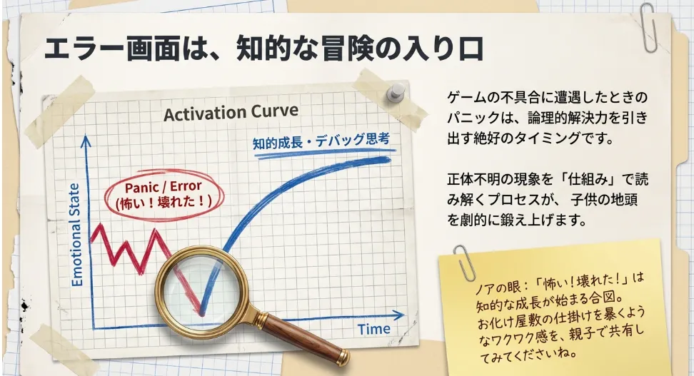 マイクラの「Null」は最強のデバッグ思考を育てる入り口