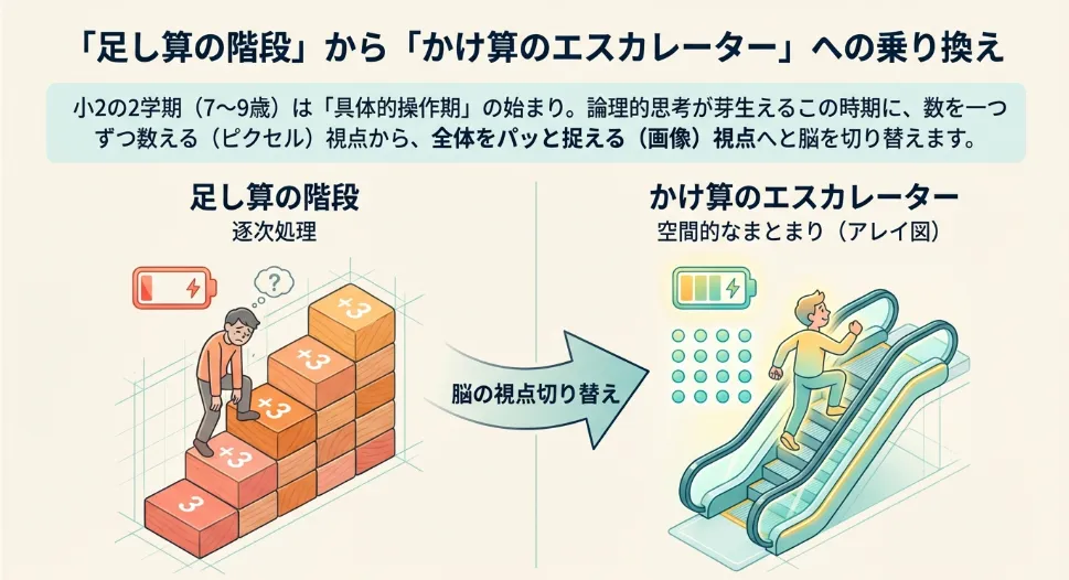 九九を習う時期は小2の2学期！地頭を育てる2026年最新戦略