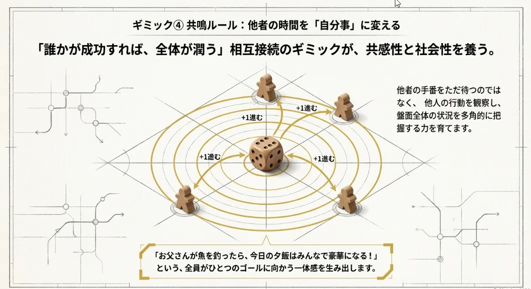 他人の番もワクワクする「共鳴ルール」で社会性を育てる