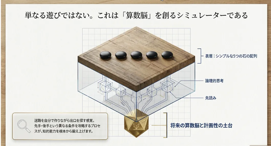 先手（黒）は「四三」への集約と禁じ手回避で盤上を支配する