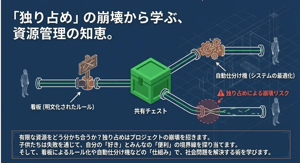 共有資源をシステムで管理する力が社会の公共リテラシーに繋がる