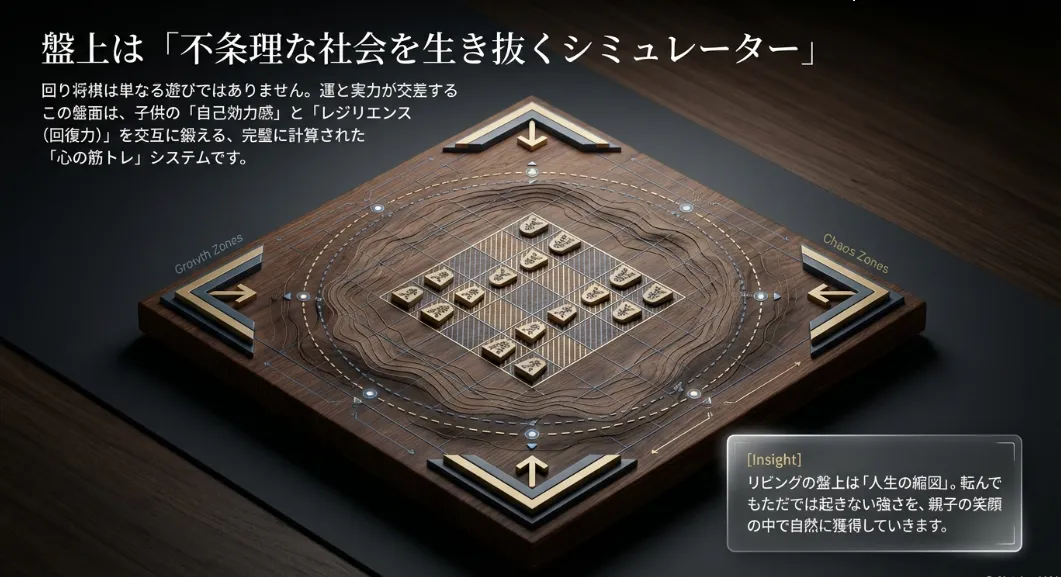 四隅の攻防こそ回り将棋の醍醐味！昇進とペナルティが地頭を育てる