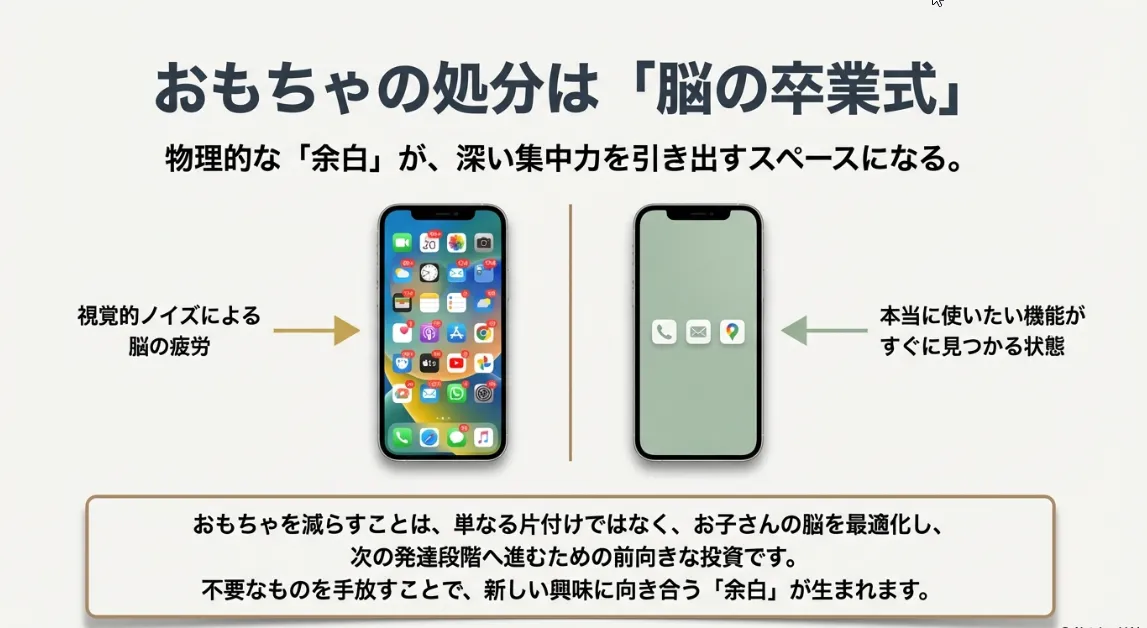 子供のおもちゃが処分できない