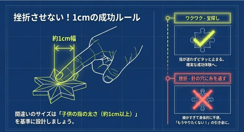 子供を挫折させない！1cmルールと視覚疲労を防ぐマナー