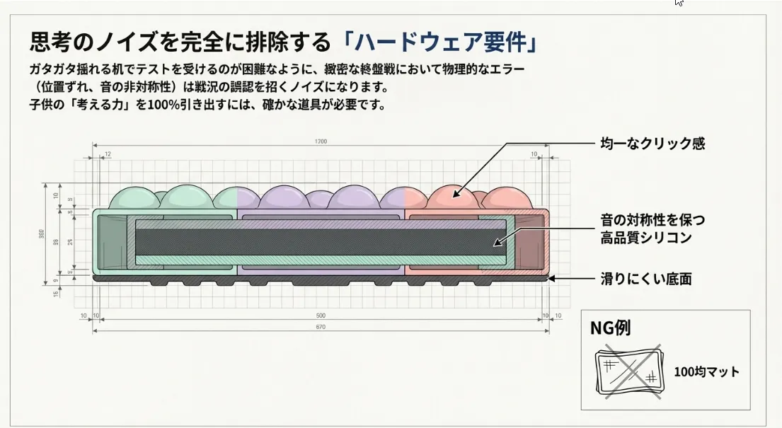対戦の質を高める物理ハック！滑り止めと音の使い分け術