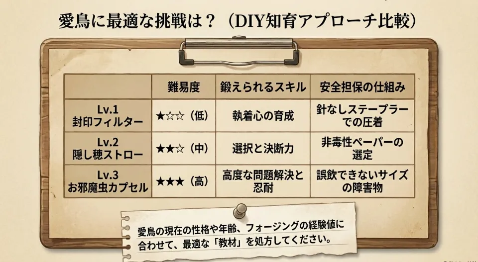 愛鳥の地頭を育てる！2026年必須アイテム4選