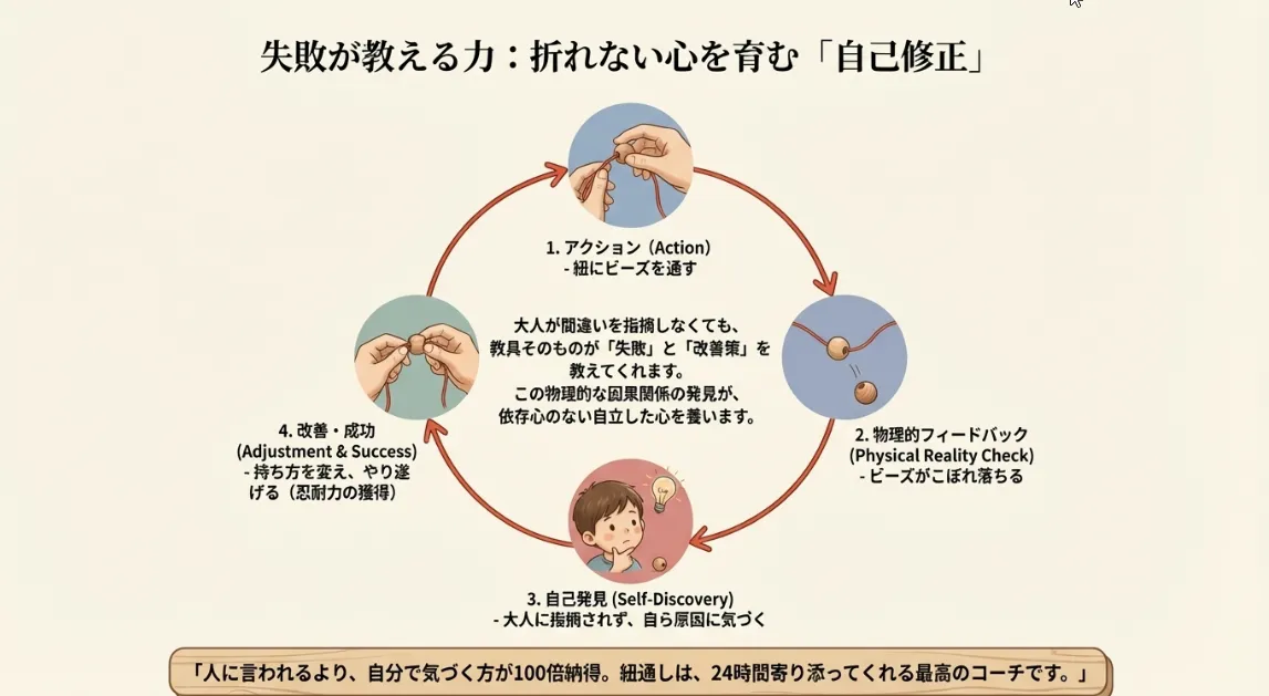 成功体験を支える！2歳児の集中を妨げない環境の作り方