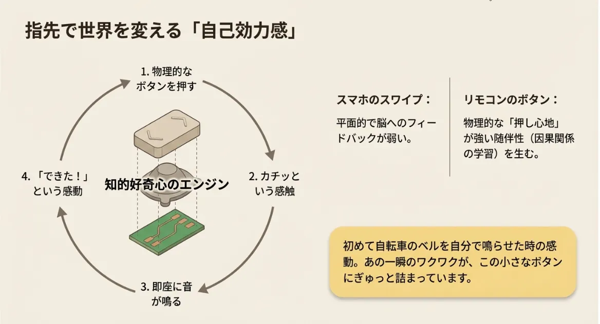 指先の微細な動きが「世界を変える」成功体験の入り口