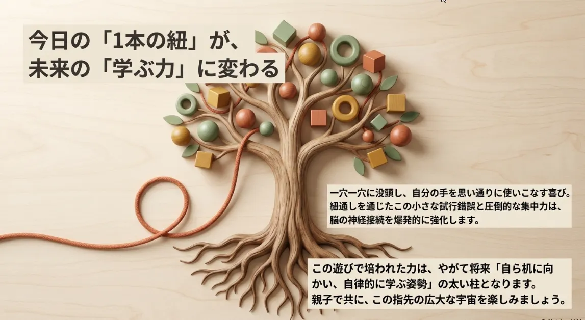 指先の集中力が「自律して学ぶ力」の土台になる