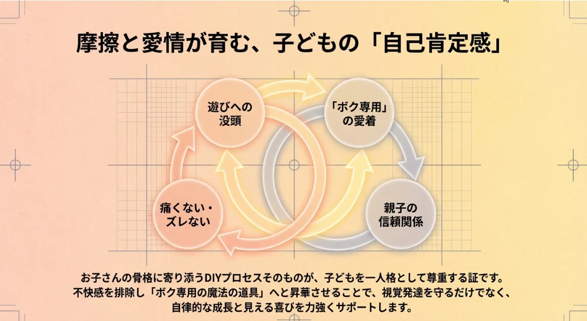 摩擦と愛情で「見える喜び」を！親子の時間を深める工作