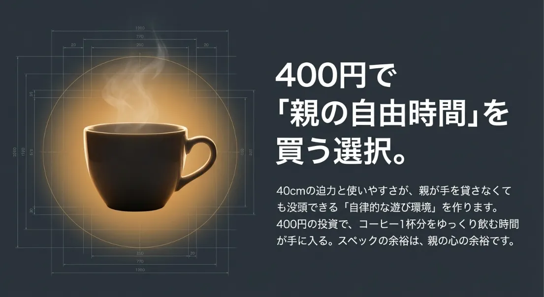 最後に｜400円で「親のコーヒー1杯分」の時間を買おう