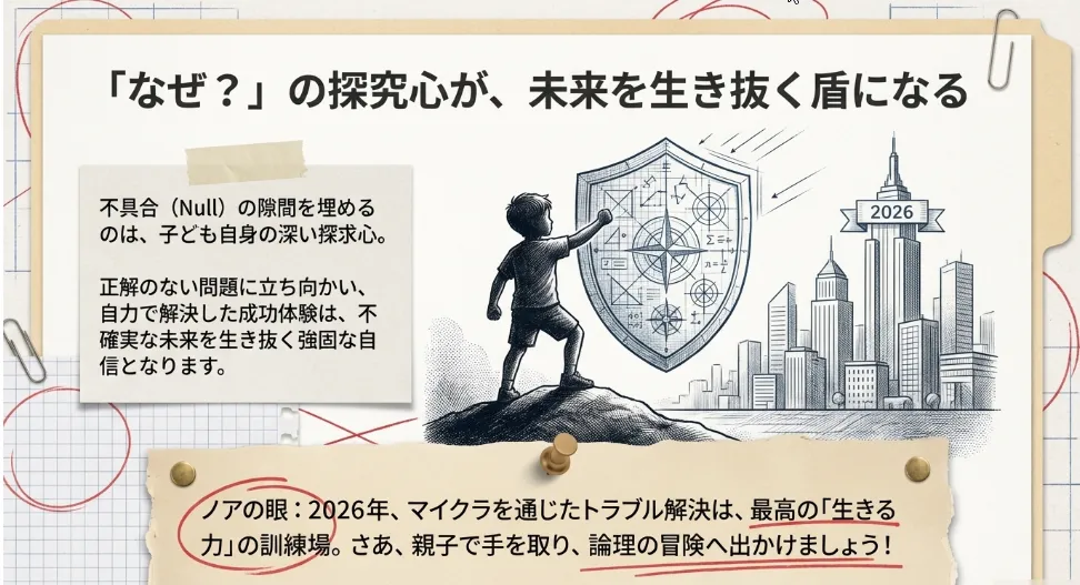正解のない不具合に立ち向かう力が子供の未来を切り拓く