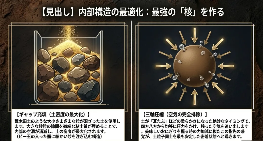 水が粒子を引き寄せる「毛細管張力」のパワーを利用する