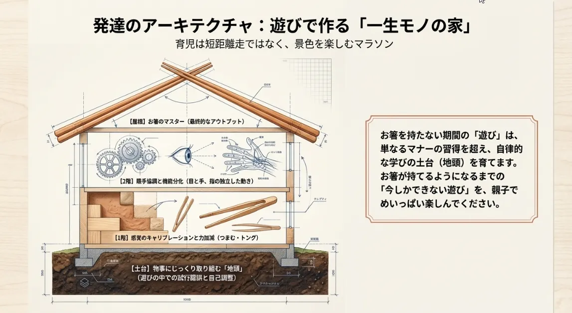 焦らず「熟成」を待つことが、一生モノの箸使いへの最短距離