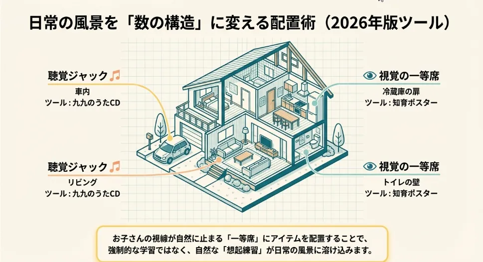 生活の中で「ユニット」を見つける！お菓子やタイルで構造化体験