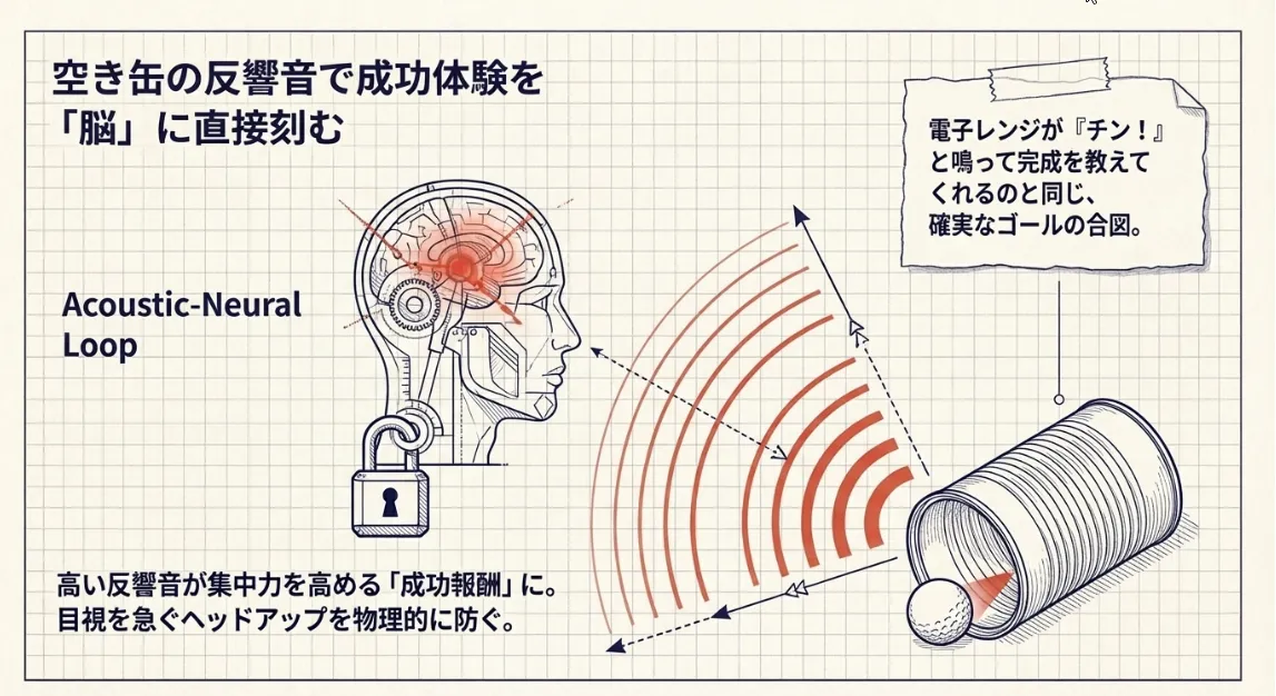 空き缶と段ボールで「成功」を聴覚化！音響設計が集中力を生む