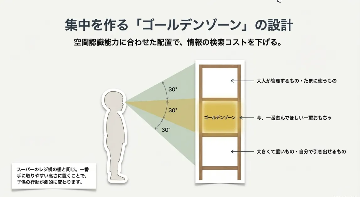 空間認識力を高める視線のゴールデンゾーン活用術