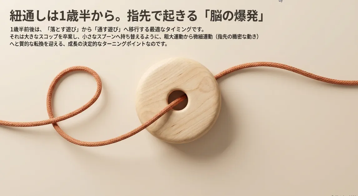 紐通しは何歳から？